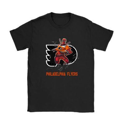 Deadpool NHL Philadelphia Flyers Unisex T-Shirt TAT1204