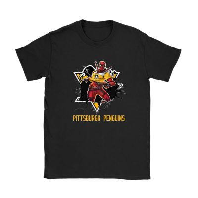 Deadpool NHL Pittsburgh Penguins Unisex T-Shirt TAT1206