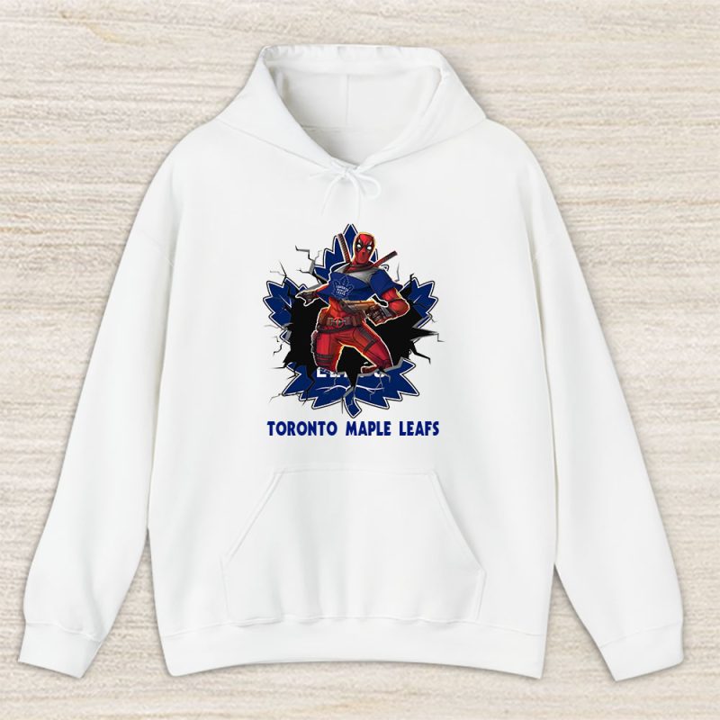 Deadpool NHL Toronto Maple Leafs Unisex Hoodie TAH1211