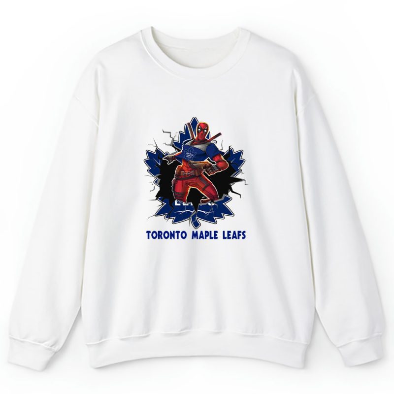 Deadpool NHL Toronto Maple Leafs Unisex Sweatshirt TAS1211
