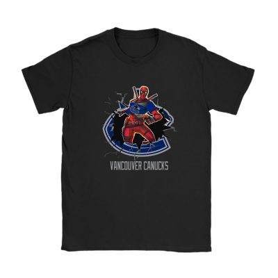Deadpool NHL Vancouver Canucks Unisex T-Shirt TAT1213