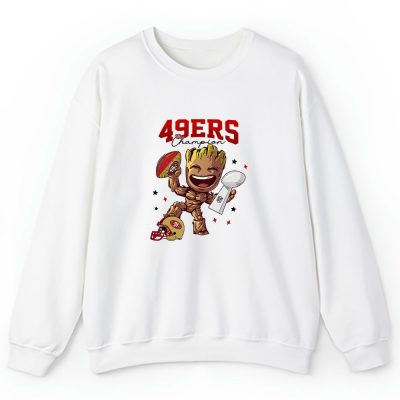 Groot X Champion Cup X San Francisco 49ers Team Unisex Sweatshirt TAS1069