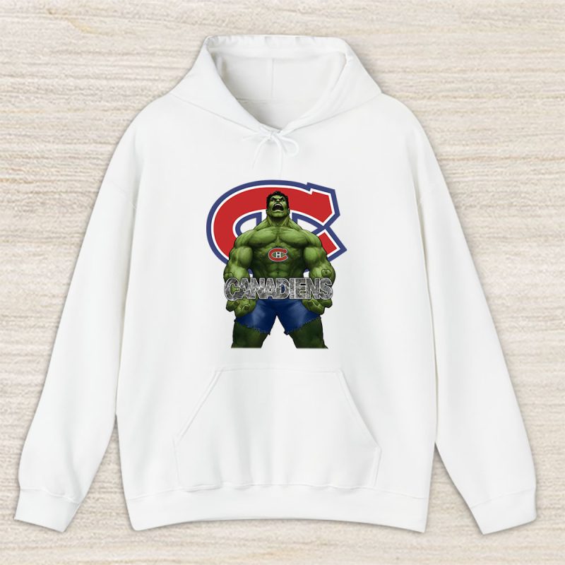 Hulk NHL Montreal Canadiens Unisex Hoodie TAH1226