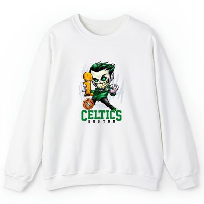 Joker Cartoon With The Champion Cup X Boston Celtics Team Unisex Sweatshirt TBS1590