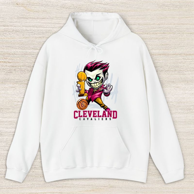 Joker Cartoon With The Champion Cup X Cleveland Cavaliers Team Unisex Hoodie TBH1588