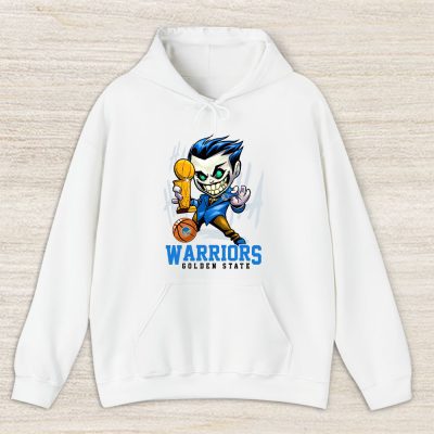 Joker Cartoon With The Champion Cup X Golden State Warriors Team Unisex Hoodie TBH1586