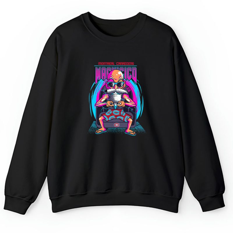 Kamesennin X Master Roshi X Montreal Canadiens Team X NHL X Hockey Fan Unisex Sweatshirt TAS1339