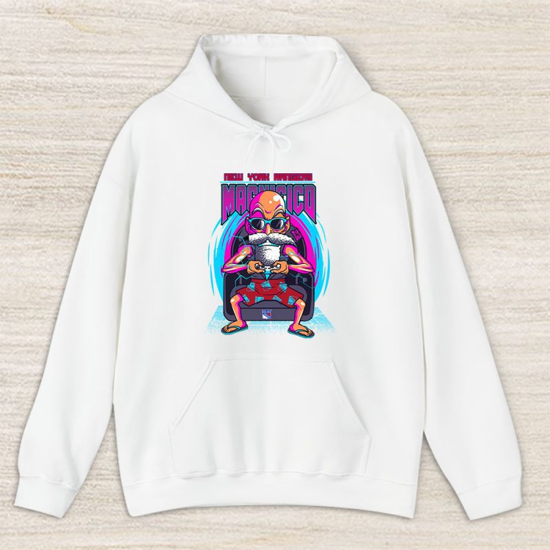 Kamesennin X Master Roshi X New York Rangers Team X NHL X Hockey Fan Unisex Hoodie TAH1341