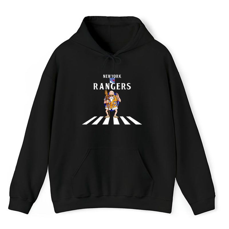 Kamesennin X Master Roshi X New York Rangers Team X NHL X Hockey Fan Unisex Hoodie TAH1342