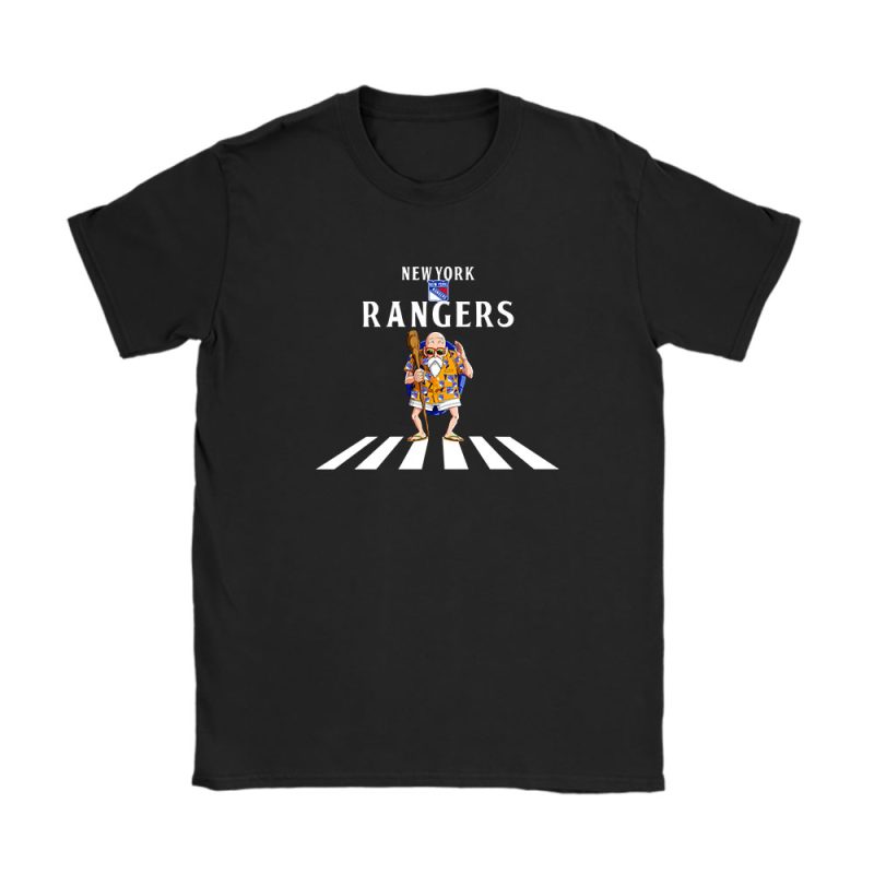 Kamesennin X Master Roshi X New York Rangers Team X NHL X Hockey Fan Unisex T-Shirt TAT1342
