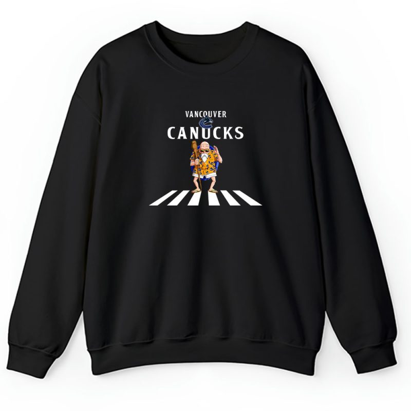 Kamesennin X Master Roshi X Vancouver Canucks Team X NHL X Hockey Fan Unisex Sweatshirt TAS1350