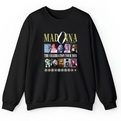 Madonna The Celebration Tour Black Unisex Sweatshirt TAS1112