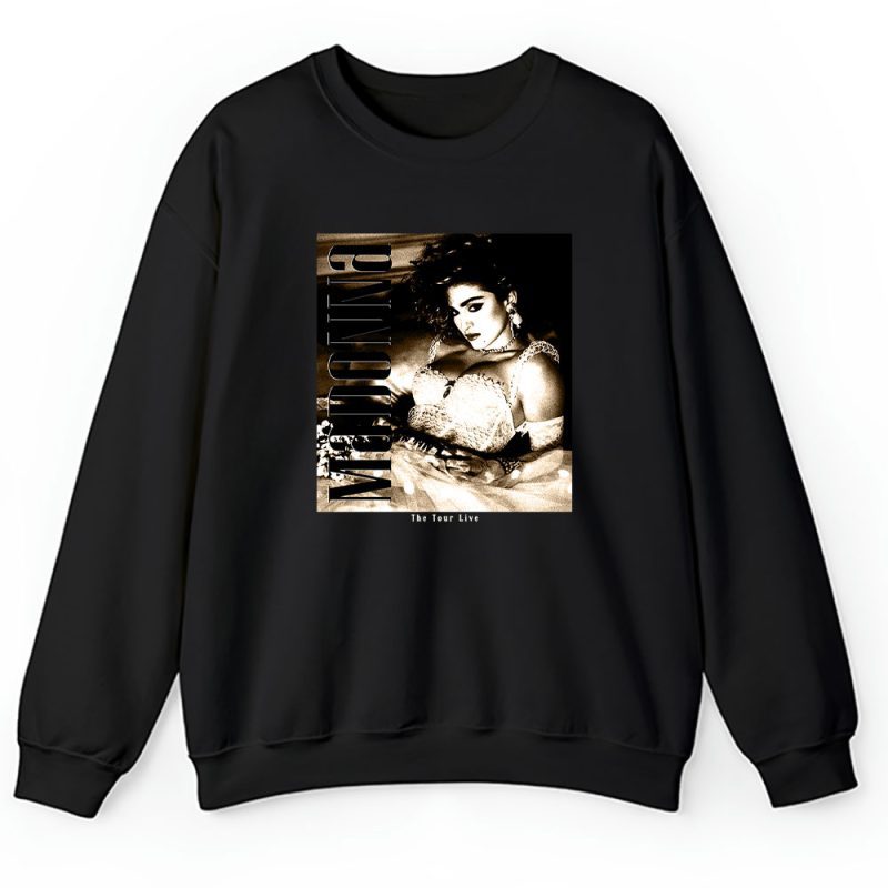 Madonna The Queen Of Pop Madge Black Unisex Sweatshirt TAS1113