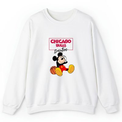 Mickey Mouse X Chicago Bulls Team X NBA X Basketball Unisex Sweatshirt TAS1315