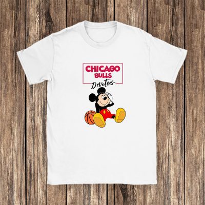 Mickey Mouse X Chicago Bulls Team X NBA X Basketball Unisex T-Shirt TAT1315