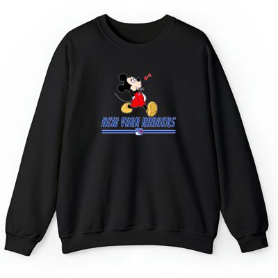 Mickey Mouse X New York Rangers Team X NHL X Hockey Fan Unisex Sweatshirt TAS1327
