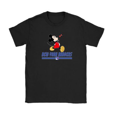 Mickey Mouse X New York Rangers Team X NHL X Hockey Fan Unisex T-Shirt TAT1327