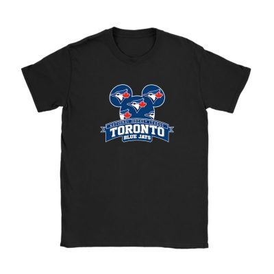Mickey Mouse X Toronto Blue Jays Team X MLB X Baseball Fans Unisex T-Shirt TAT1311