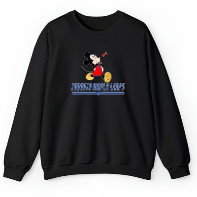 Mickey Mouse X Toronto Maple Leafs Team X NHL X Hockey Fan Unisex Sweatshirt TAS1330