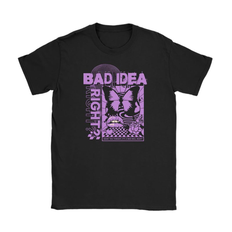 Olivia Rodrigo Bad Idea Right Unisex T-Shirt TAT1036