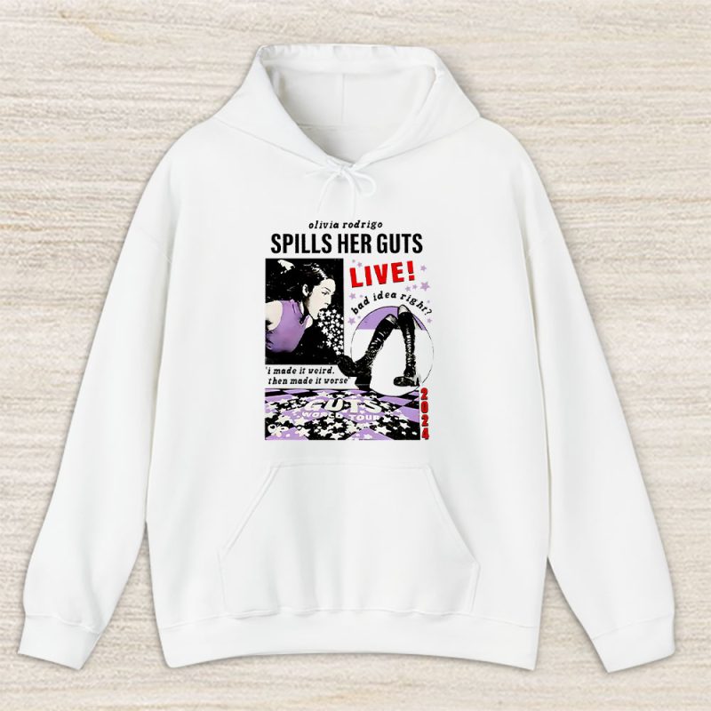 Olivia Rodrigo Guts World Tour Unisex Pullover Hoodie TAH1020