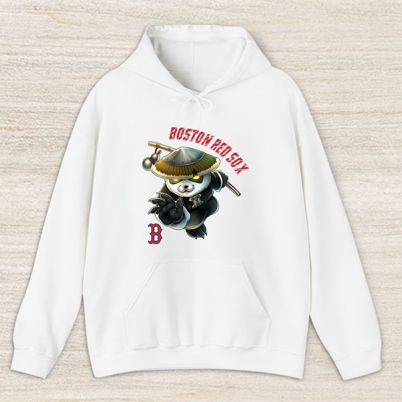 Panda X Po X Boston Red Sox Team X MLB X Baseball Fans Unisex Hoodie TAH1354