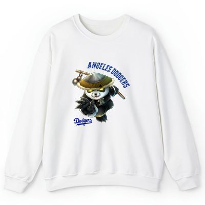 Panda X Po X Los Angeles Dodgers Team X MLB X Baseball Fans Unisex Sweatshirt TAS1356