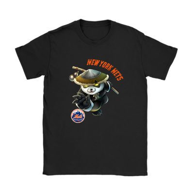 Panda X Po X New York Mets Team X MLB X Baseball Fans Unisex T-Shirt TAT1357