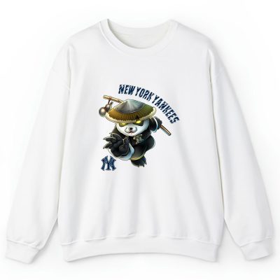 Panda X Po X New York Yankees Team X MLB X Baseball Fans Unisex Sweatshirt TAS1358