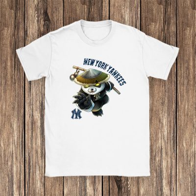 Panda X Po X New York Yankees Team X MLB X Baseball Fans Unisex T-Shirt TAT1358