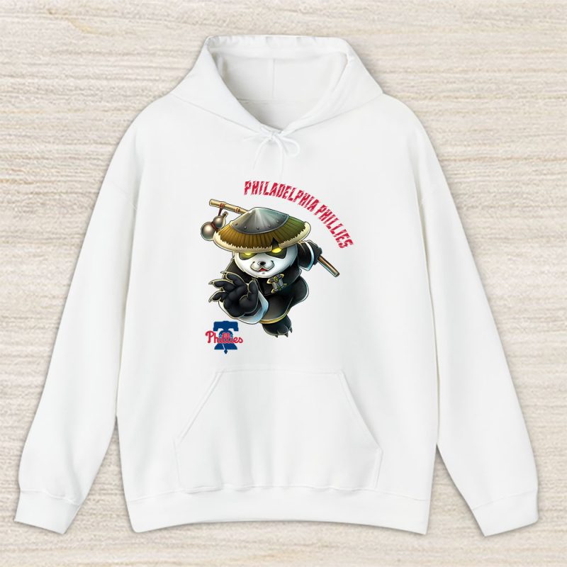 Panda X Po X Philadelphia Phillies Team X MLB X Baseball Fans Unisex Hoodie TAH1359