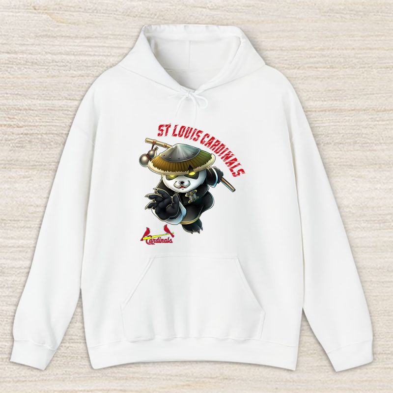 Panda X Po X St. Louis Cardinals Team X MLB X Baseball Fans Unisex Hoodie TAH1361