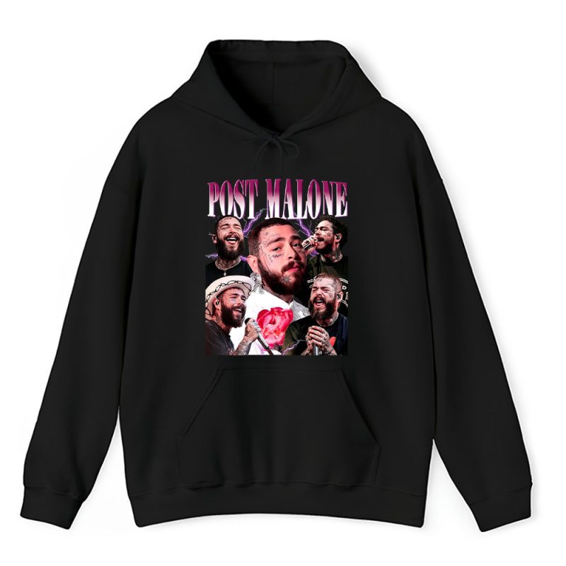 Post Malone Posty Retro Super Bowl Unisex Hoodie TAH1125