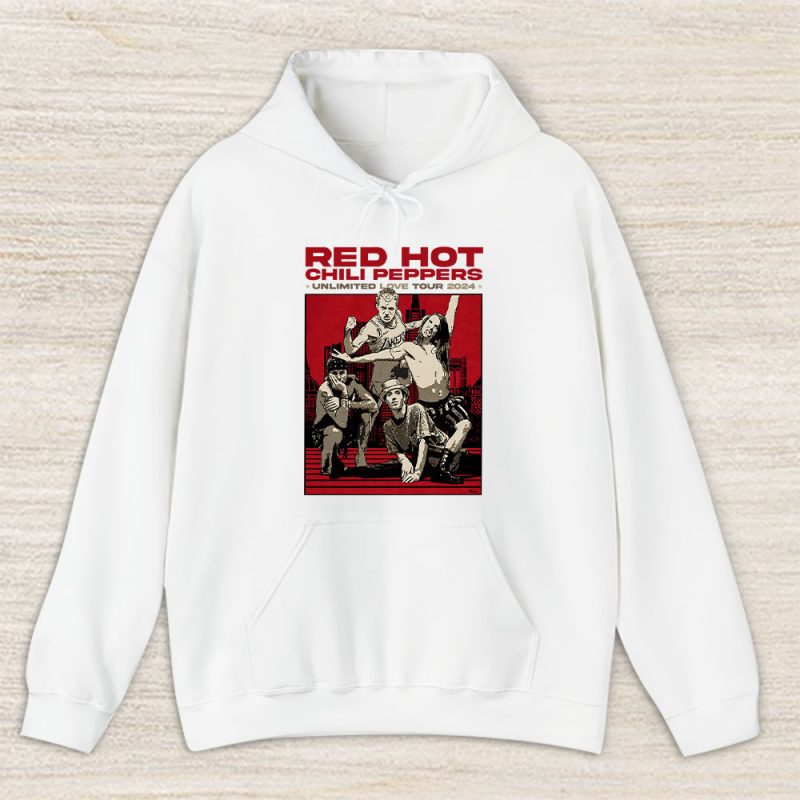 Red Hot Chili Peppers Unlimited Love Tour Unisex Hoodie TAH1037