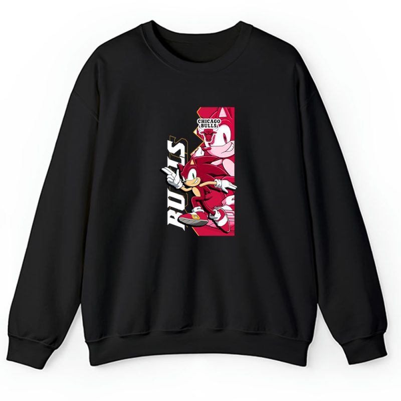 Sonic X Chicago Bulls Team X NBA X Basketball Unisex Sweatshirt TAS1375