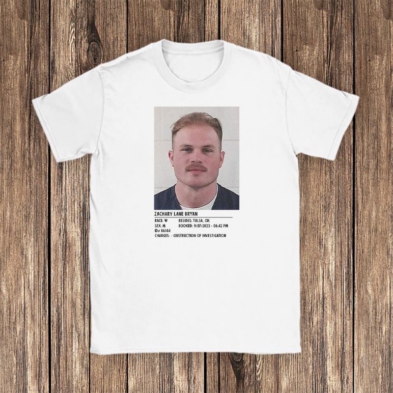 Zach Bryans Mugshot Unisex T-Shirt TAT1089