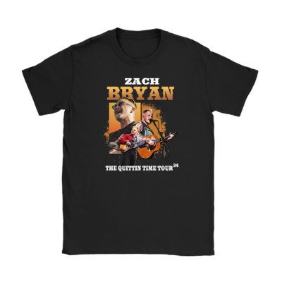 Zach Bryans The Quittin Time Tour 24 Unisex T-Shirt TAT1077