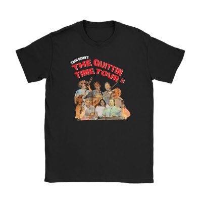 Zach Bryans The Quittin Time Tour 24 Unisex T-Shirt TAT1090