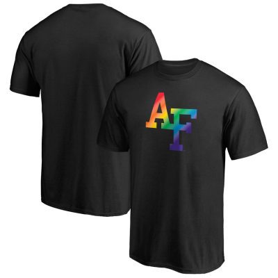 Air Force Falcons Team Pride Logo Unisex T-Shirt - Black