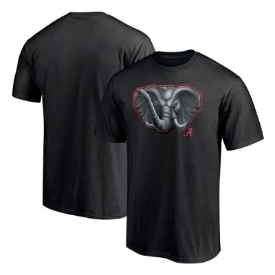 Alabama Crimson Tide Team Midnight Mascot Unisex T-Shirt Black