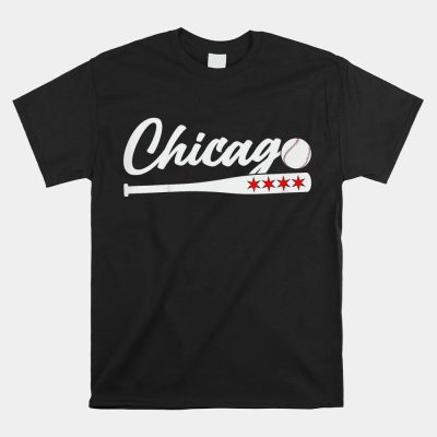 American Chicago Baseball Bat Chicago Lover Unisex T-Shirt