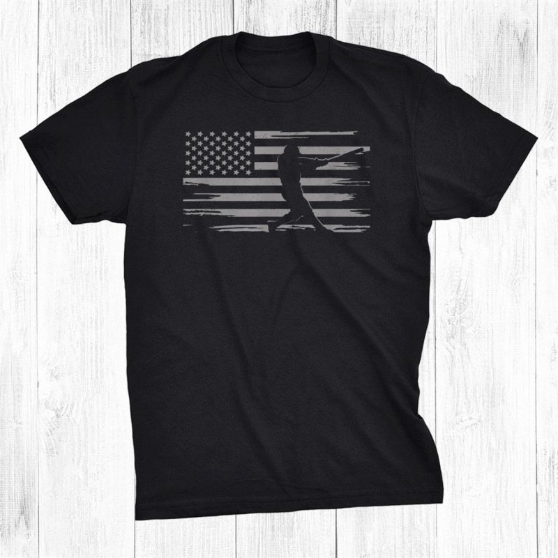 American Flag Baseball Apparel Baseball Unisex T-Shirt