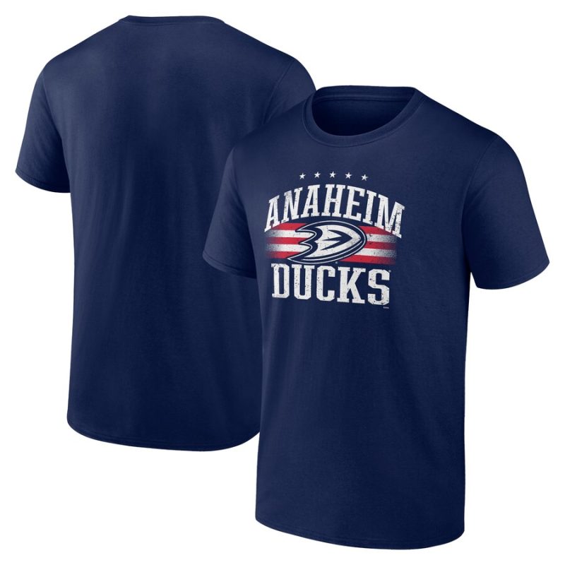 Anaheim Ducks Americana Team Unisex T-Shirt - Navy