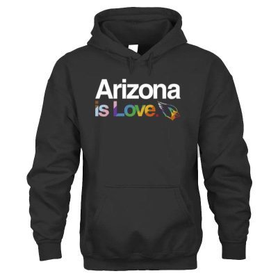 Arizona Cardinals Is Love Pride Unisex Hoodie