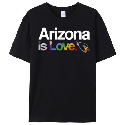 Arizona Cardinals Is Love Pride Unisex T-Shirt