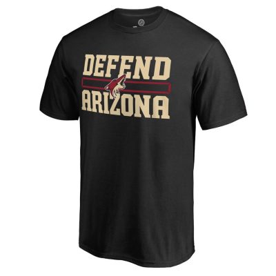 Arizona Coyotes Hometown Collection Defend Unisex T-Shirt - Black