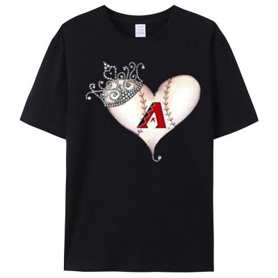 Arizona Diamondbacks Tiara Heart Unisex T-Shirt