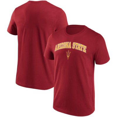 Arizona State Sun Devils Campus 20 Unisex T-Shirt Maroon