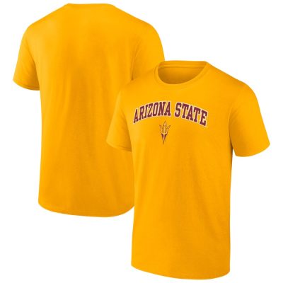 Arizona State Sun Devils Campus Unisex T-Shirt Gold