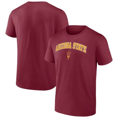 Arizona State Sun Devils Campus Unisex T-Shirt Maroon